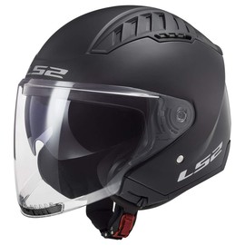 LS2 Helmets Copter Open Face Helmet (Matte Black - 2X-Large)