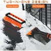 SINGARO Ice Scraper and Snow Brush for Car Windshield, Snow