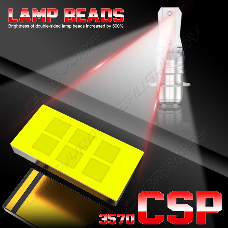 CHUSYYRAY LED Headlight For Honda Fourtrax TRX300FW 1988-2000 6000K White