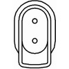 HELLA 6PU 009 106-651 Sensor, wheel speed - 12V -