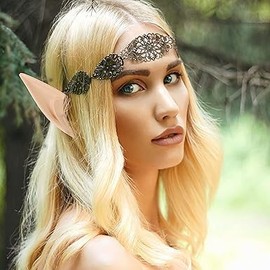 Costume Elf Ear Cuffs - Fairy Mystical Pixie Elven Ears Two Sets of Different Sizes for Men Women and Childrens Costumes