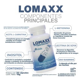 Tratamiento Natural para Bajar de Peso | Control de Ansiedad y Hambre | 3x30 Cápsulas | Sin Cafeína ni Sabor