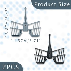 2 pieces Thermomix accessories stirrer mixer, butterfly mixing attachment for Thermomix TM5 TM6 TM31, Thermomix mixing attachment, Thermomix TM6 accessories, Thermomix butterfly for Vorwerk Thermomix
