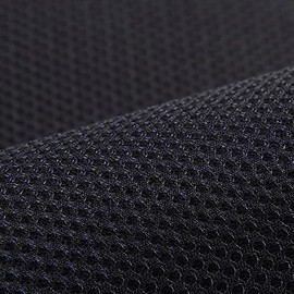 1MX1.6M Speaker Mesh Cloth Dustproof Soundproof Net Cover Handmade DIY Upholstery Cloth Radio Acoustic Filter Protective Cloth (Black)