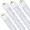 BSK.BESTKA (4-Pack),T8/T10/T12 8FT LED Tube Light, Single Pin FA8 Base,