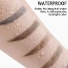 Qiciy Bálsamo Natural Grueso Para Cejas 4 Colores Naturales