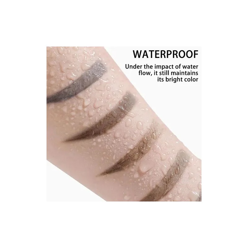 Qiciy Bálsamo Natural Grueso Para Cejas 4 Colores Naturales