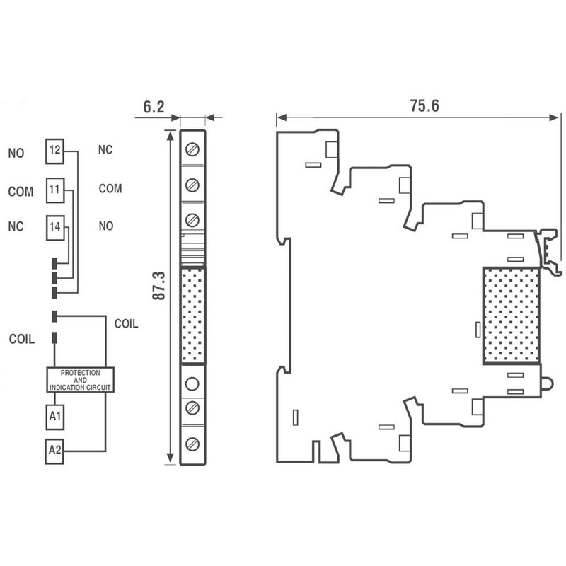 Finder REL. NORM 24V ACDC 38.51.0.024.0060