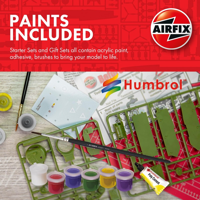 Airfix Starter Set - A55013 North American P-51D Mustang Model