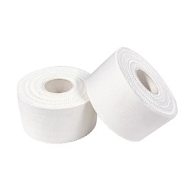 Athletic Tape - White Sport Tape - Easy Tear, Strong, No Sticky Reduce Wrist Ankle Tape for Athlete & Medical Trainers
