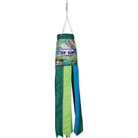 Premier Kites 28 Inch Windsock - Happy Camper