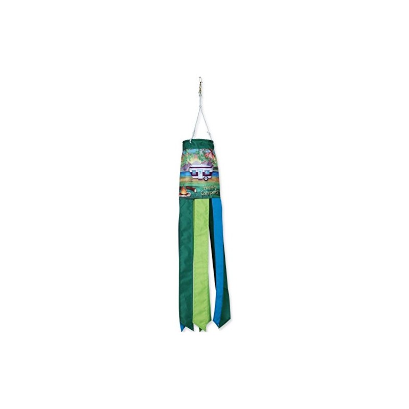 Premier Kites 28 Inch Windsock - Happy Camper