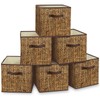 homyfort 12x12 Cube Storage Bins - Fabric Cubby Bins with