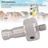 Prism Adapter Knurling Stainless Steel M8 Thread Survey Pole Adapter