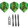 Viper Sidewinder 80% Tungsten Steel Tip Darts, 21 Grams