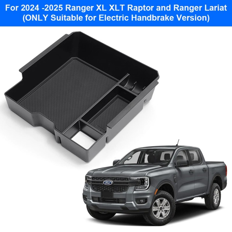 Unbranded For 2024 2025 Ford Ranger Accessories Center Armrest Storage