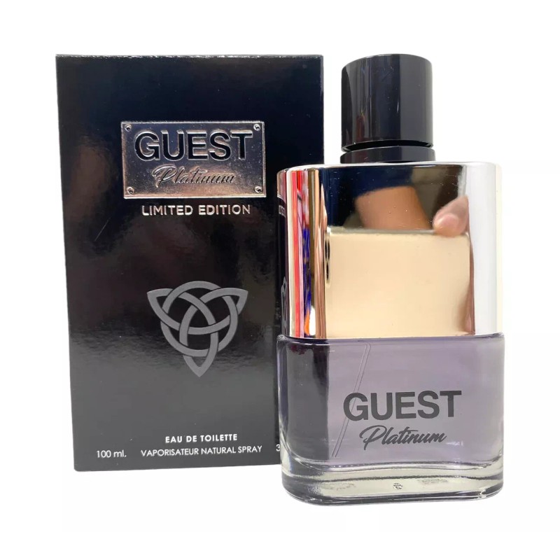 MCH Beauty GUEST PLATINUM Men's Cologne 3.4 Oz EDT Spray