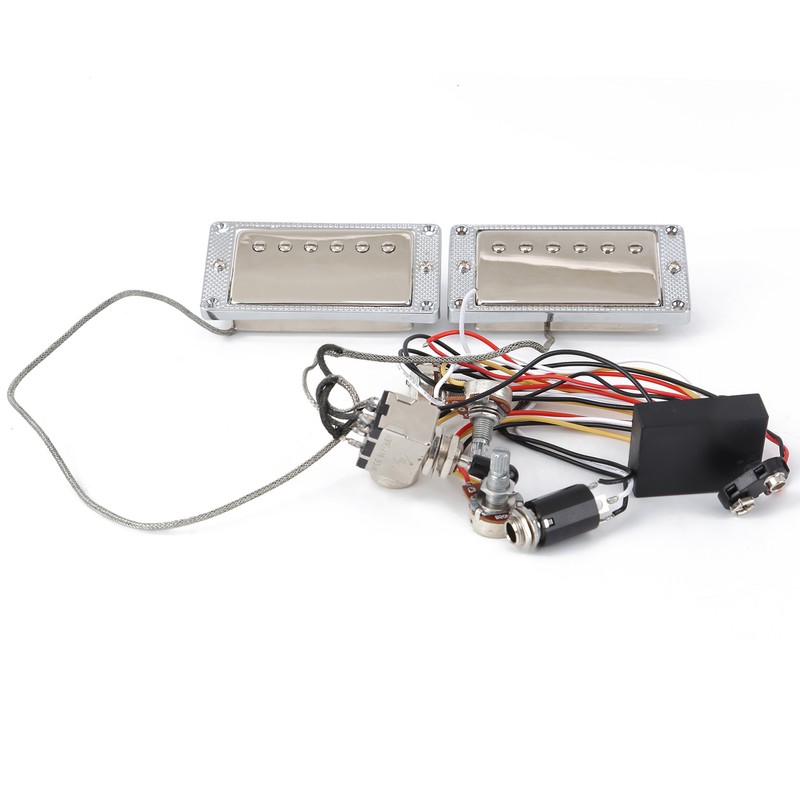 Humbucker Pickup Active Electronic Circuit Battery Box Set for GIBSON/LP