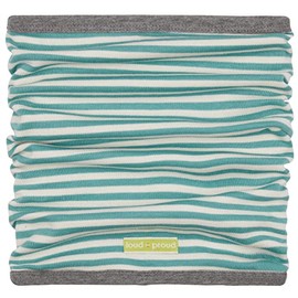 loud + proud Unisex Children's Reversible GOTS Certified Tube Scarf, oregano