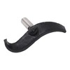 Curved Lathe Tool Rest Alloy Steel and Cast Iron 25mm
