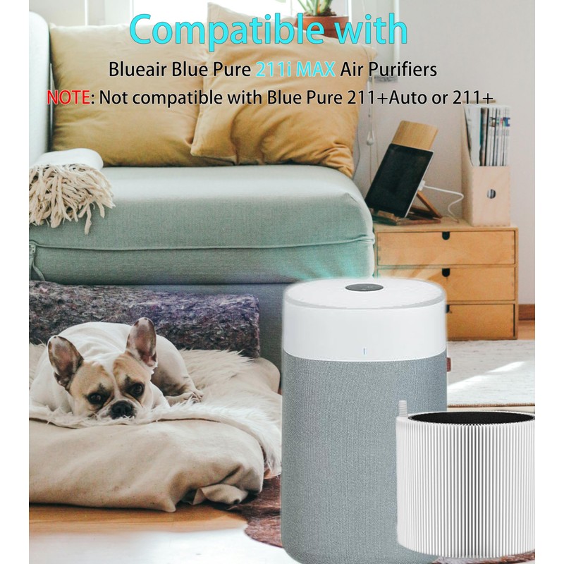Selfgurher 2 Pack 211i Max Replacement Fil-TER Compatible with BLUEAIR