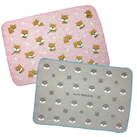 LamPlanning Water Absorbing Mat, Dish Drying Mat, Kitchen Cloth, Microfiber, Absorbent, Quick Drying, Made in Japan, 11.8 x 17.7 inches (30 x 45 cm), Set of 2