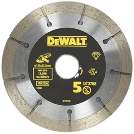 Dewalt DT3758-QZ with dual wheel 4.92" Diamond Disc