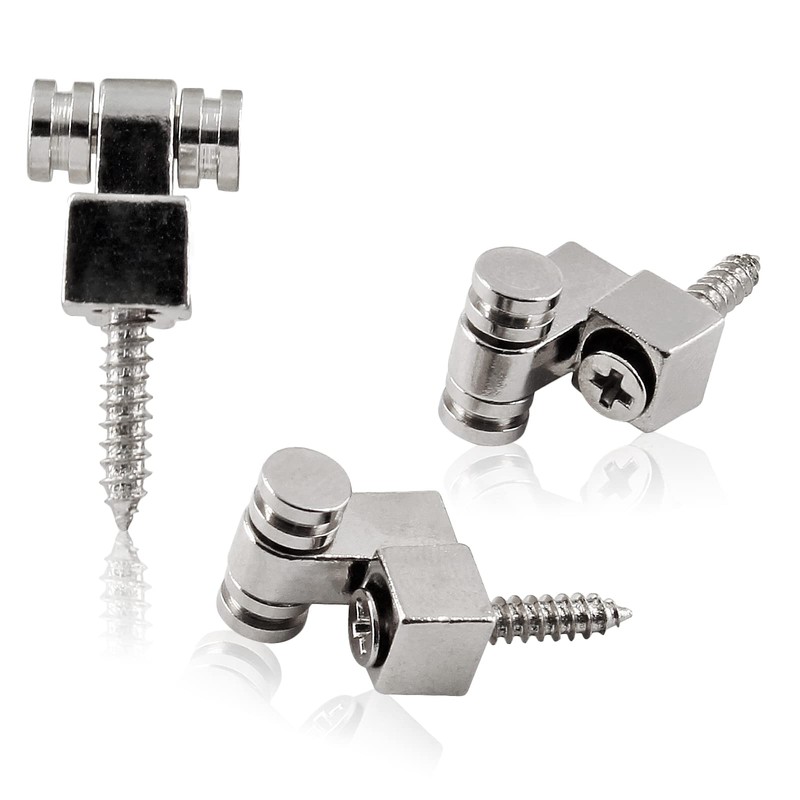 Jersvimc 2 Pcs Guitar Roller String Tree, Silver String Tree
