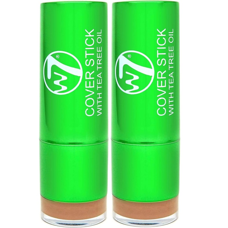 W7 Tea Tree Concealer Stick - Creamy, Skin Soothing Formula