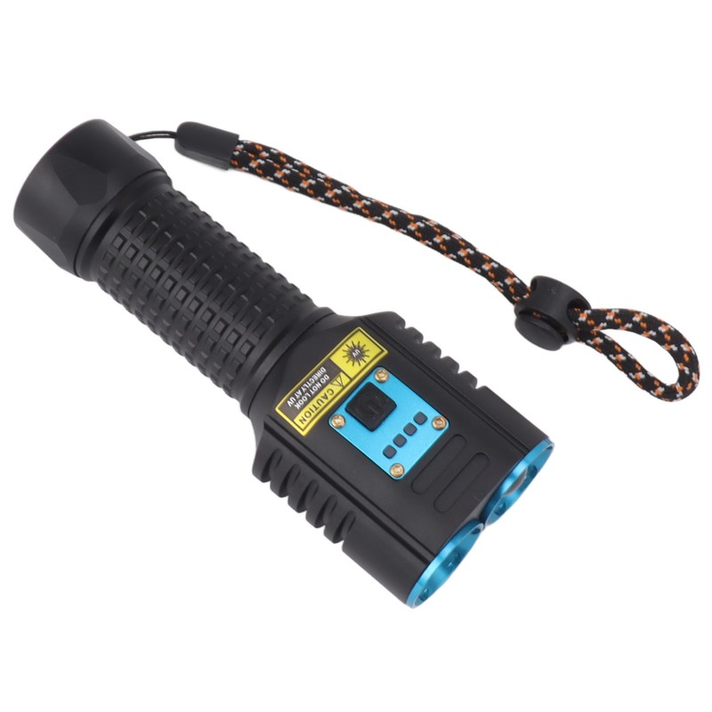 365nm UV Flashlight 2 in 1 LED White and Ultraviolet