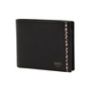 Daks (신세계강남점)DBWA0E443BK 블랙 체크라인 배색 반지갑 (DBW A0E443BK) Black Check