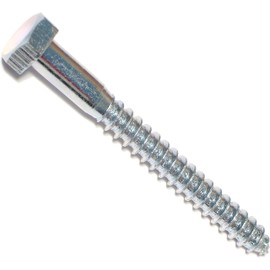 Hard-to-Find Fastener 014973455514 Hex Lag Screws, 5/16 x 3, Piece-12