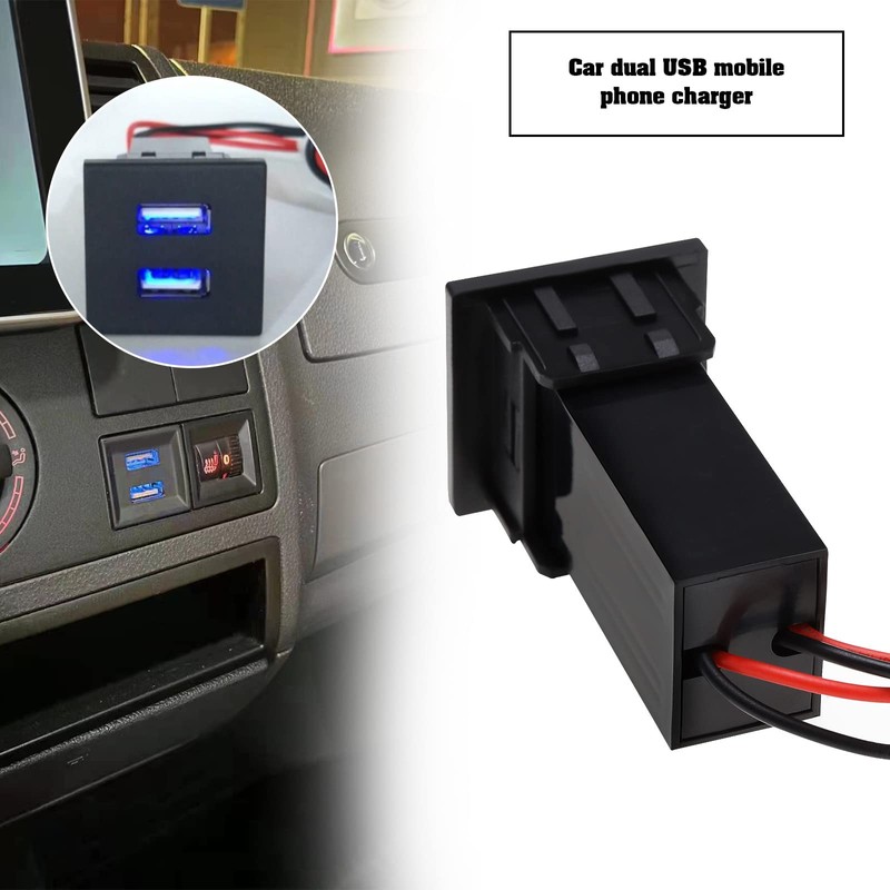 Be In Your Mind 2 Pack USB Charger Dual OEM