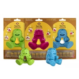 Yeti Dogsee PUFF & PLAY Himalayan Yak DOG Chew TOY Hard Puff Cheese Puzzle Treat