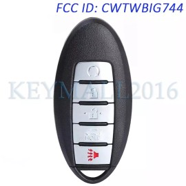 KEYMALLL CWTWB1G744 Remote Key Fob for Infiniti QX56 QX80 15 16 17 18 2019 20 21 22 23 24