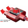 Autoparts 3" Cherry Bomb Single Chamber Exhaust Race Muffler -