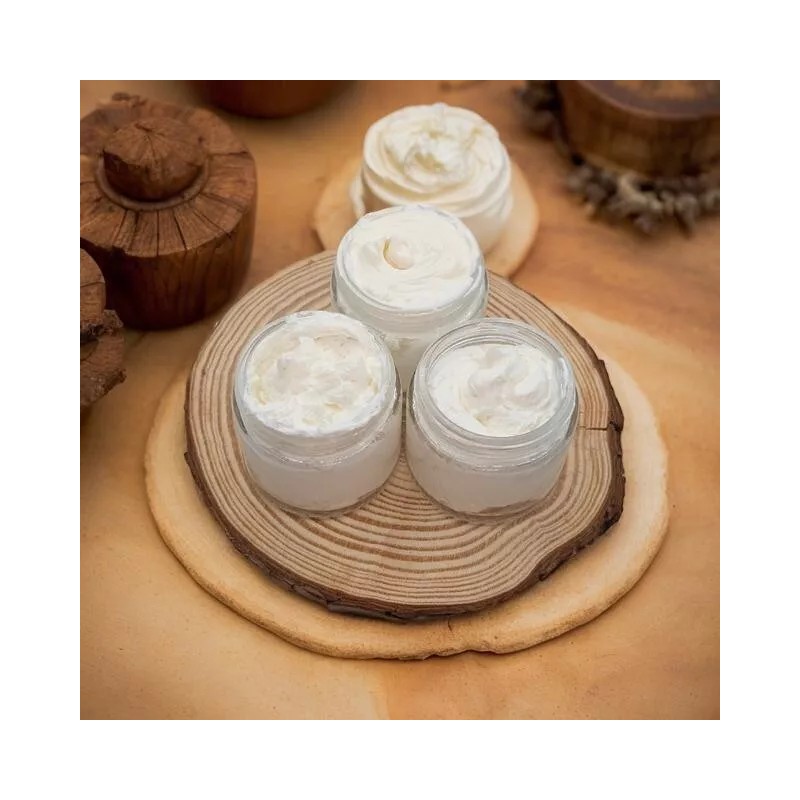 Homemade Pure Avocado Butter Body Balm, 100% Natural Whipped Skin