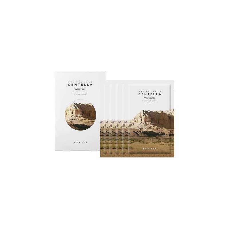 SKIN1004 Madagascar Centella Watergel Sheet Ampoule Mask 25ml x 5ea