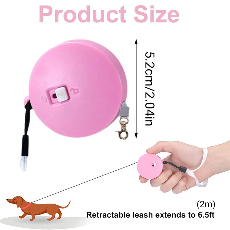 AIMALL 2M Automatic Retractable Pet Leash - Strong and Durable