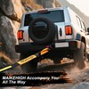 MAIKEHIGH Tow Strap Heavy Duty with Hooks, 2"×16ft 22,000Lbs Tow