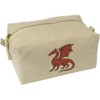 'Red Dragon' Canvas Wash Bag/Makeup Case (CS00043945)