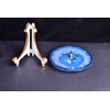 JIC Gem Agate Clock Crystal Desk & Shelf Clocks Home
