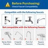 WOOLUCK® Water Filter Tap with 3 Filter Elements, Water Filter