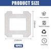 Kabwea Pack of 16 Cleaning Pads for Ecovacs Winbot W1/W1
