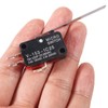 DWEII 10Pcs Lead Limit Switch Long Straight Hinge Lever V-153-1C25