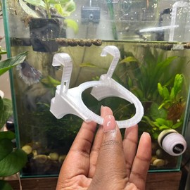 Aquarium Inverted Tank Holder / Betta Penthouse - Color: Black, Quantity: 3 Holders