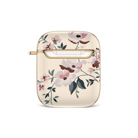 POCKT Compatible with AirPods Case Cover with Keychain Hard Skin Cases Compatible with AirPods Charging Case | Bloom