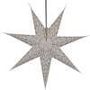 GURU SHOP Foldable Advent Luminous Paper Star, Christmas Star 60