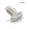 20 PCS M8 Thread T-Slot Drop-in Stud Sliding Screw Bolt,