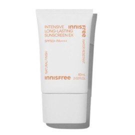 Innisfree Intensive Long Lasting Sunscreen EX 60ml (SPF50+) Waterproof Sun Cream / 이니스프리 인텐시브 롱래스팅 선스크린 이엑스 60ml(SPF50+) 워터프루프 선크림